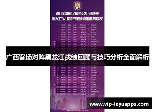 广西客场对阵黑龙江战绩回顾与技巧分析全面解析